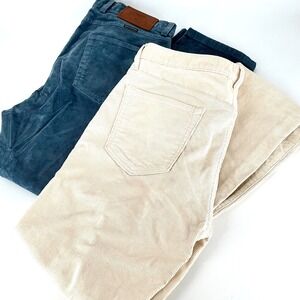 Brooks Brothers Men's Corduroy Pants in Navy & Cream